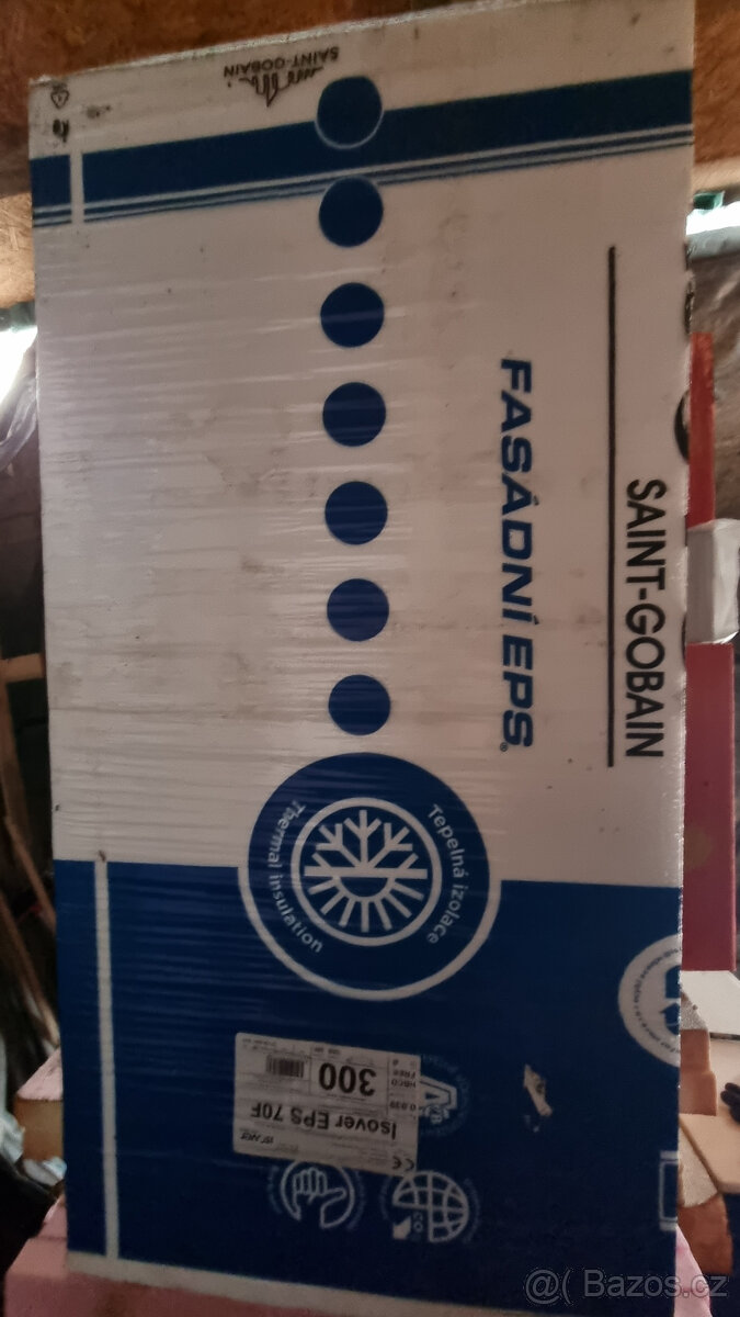 Prodam Isover EPS 70F 300mm 29 ks 1000x500 - 2
