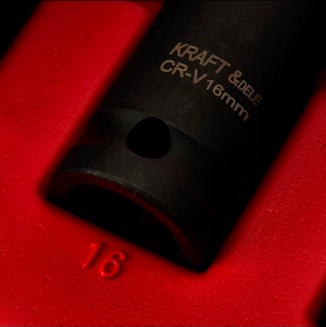 Gola 16ks rázové dlouhé ořechy 10-32 Kraft&dele - 2