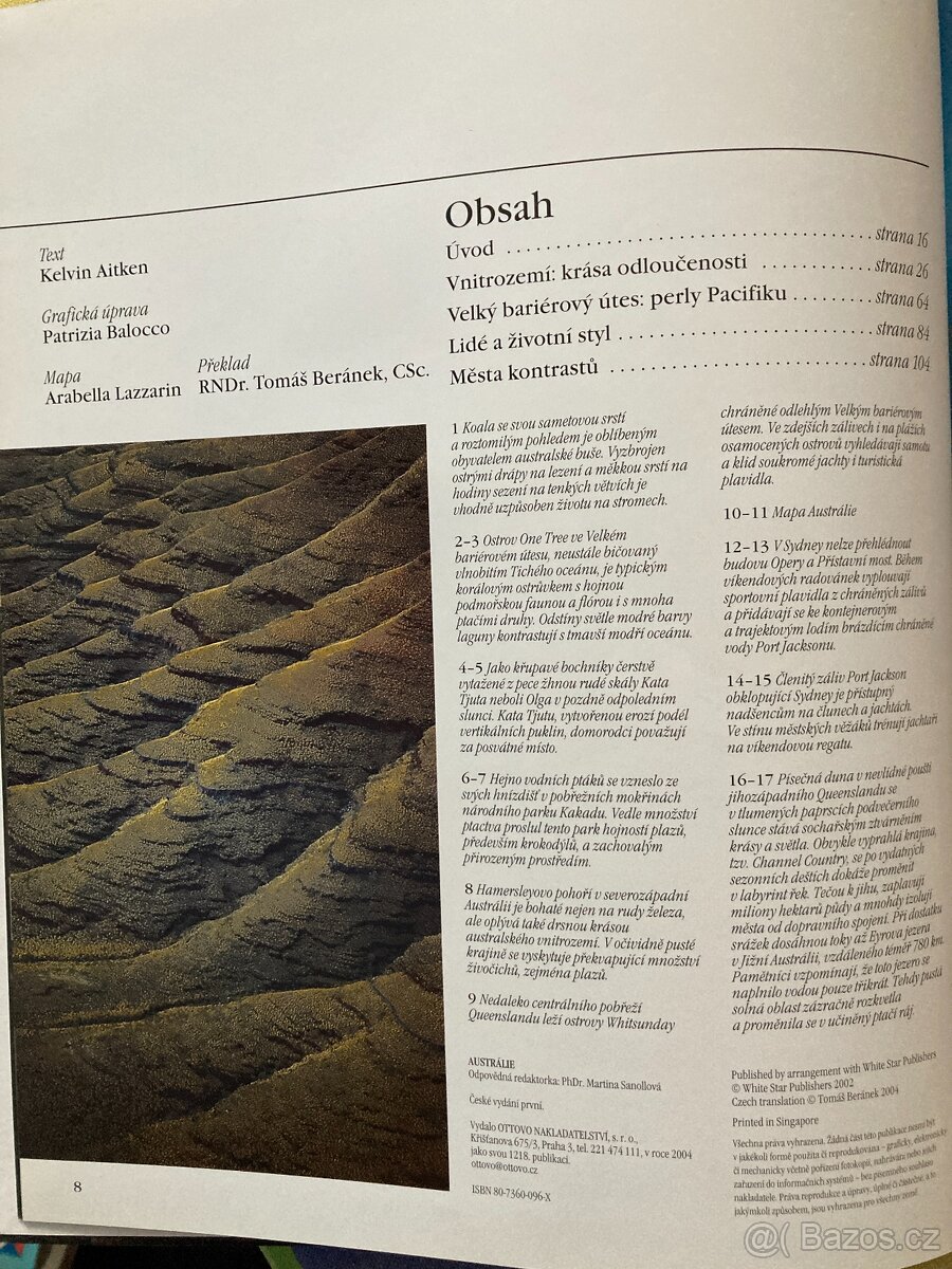 Kniha - Austrálie - 2