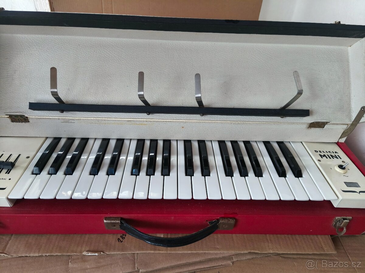 Prodám klávesy Delicia MINI typ 807 - 2