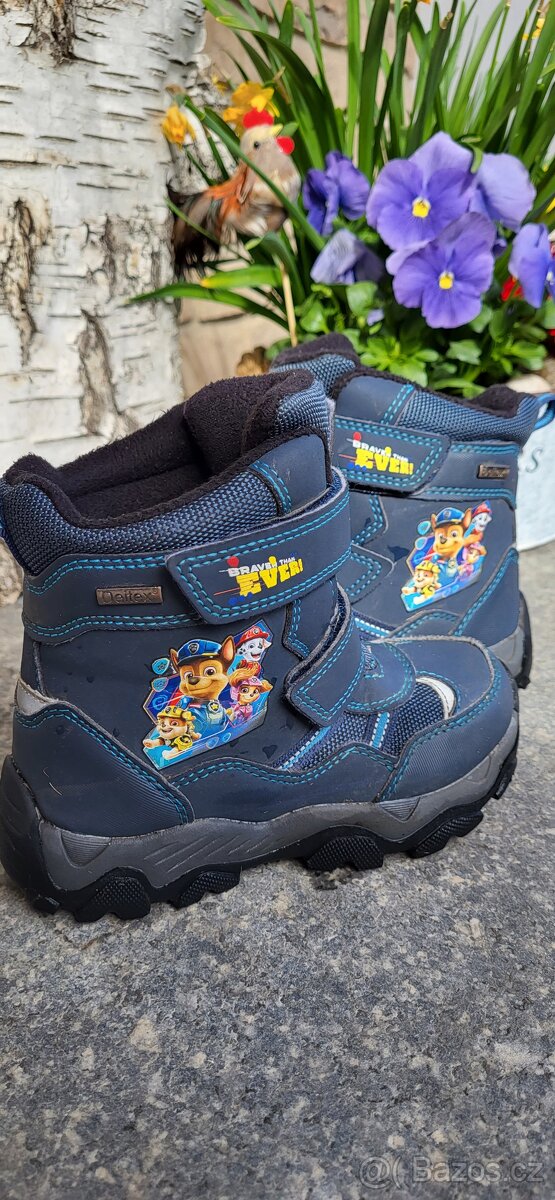 Boty zimní/přechodné Tlapková patrola vel.27 - 2