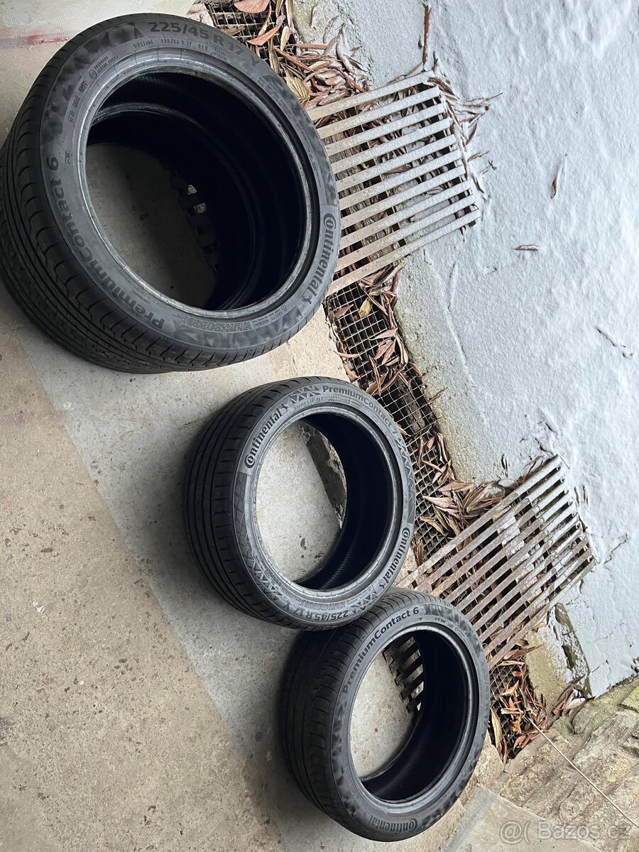 Letní sada pneu Continental - 2