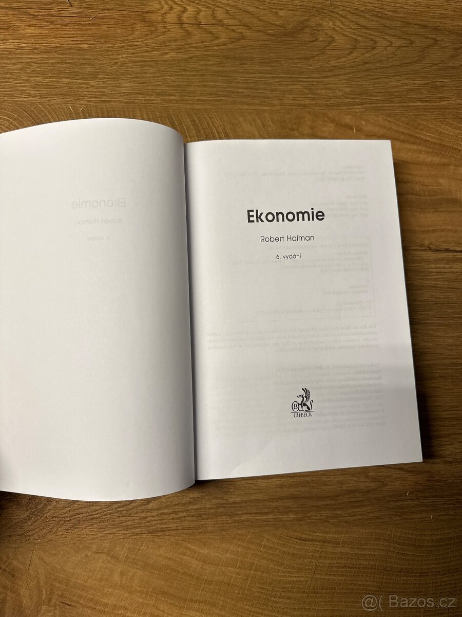 Robert Holman Ekonomie 6. vydání - 2