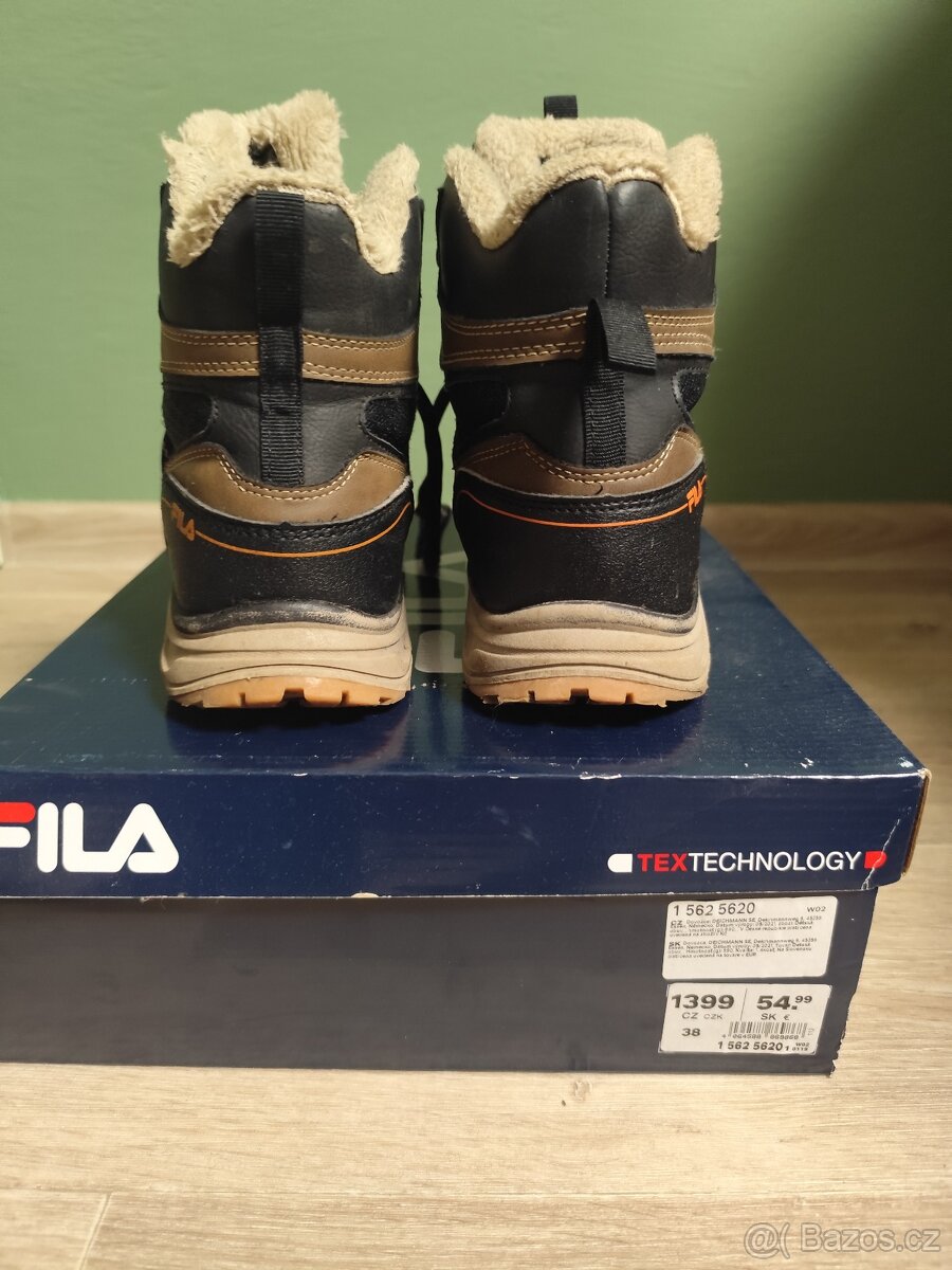 Zimní boty Fila vel.38 - 2