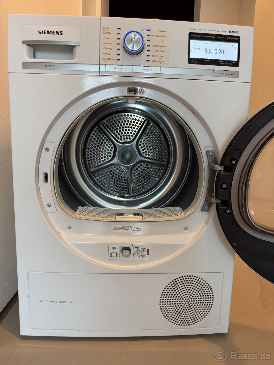 Sušička Siemens iQ800 iSensoric WT48Y7W4 - 2