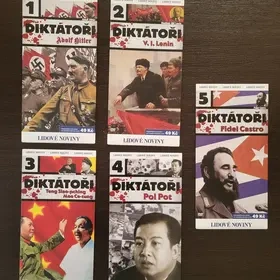 5 DVD Diktátoři, cena za vše - 2