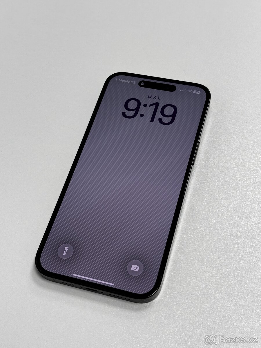 Apple iPhone 14 Pro Max, 128 GB Space Black, 86% + sklo - 2