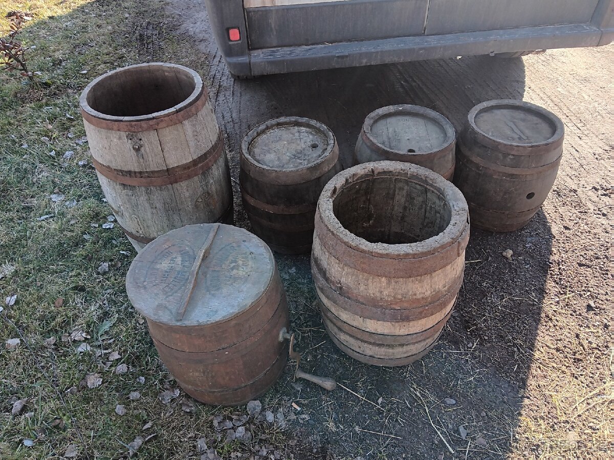 Staré pivni sudy - 2