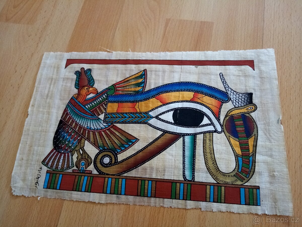 obrázky z Egypta papyrus 300kus - 2