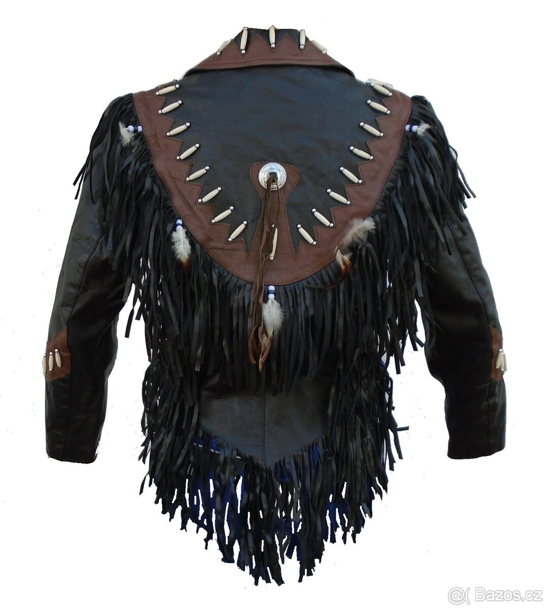 WESTERN černá kožená bunda TORO - 2