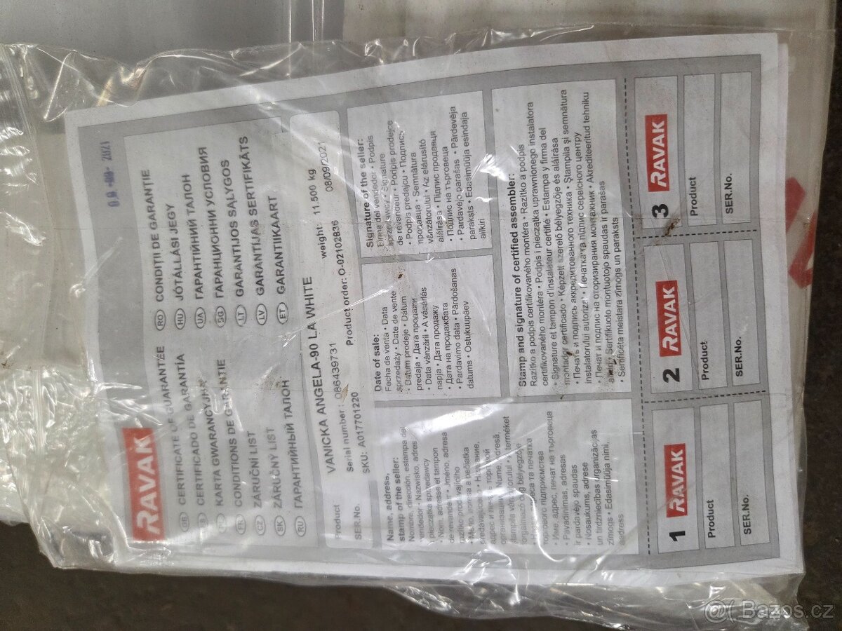 RAVAK sprchová vanička 90 - 2