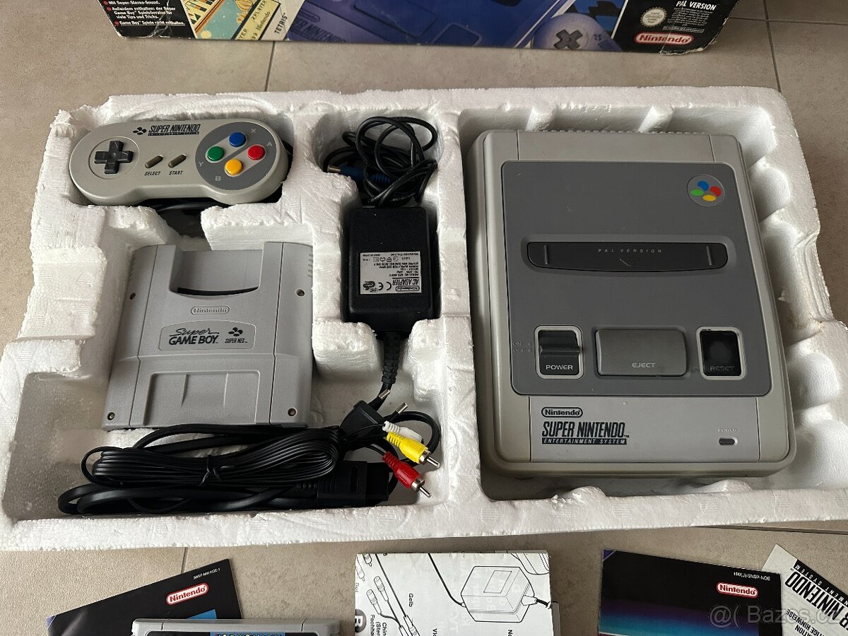 NINTENDO SNES-OVP-PAL, Mario world, game boy - 2