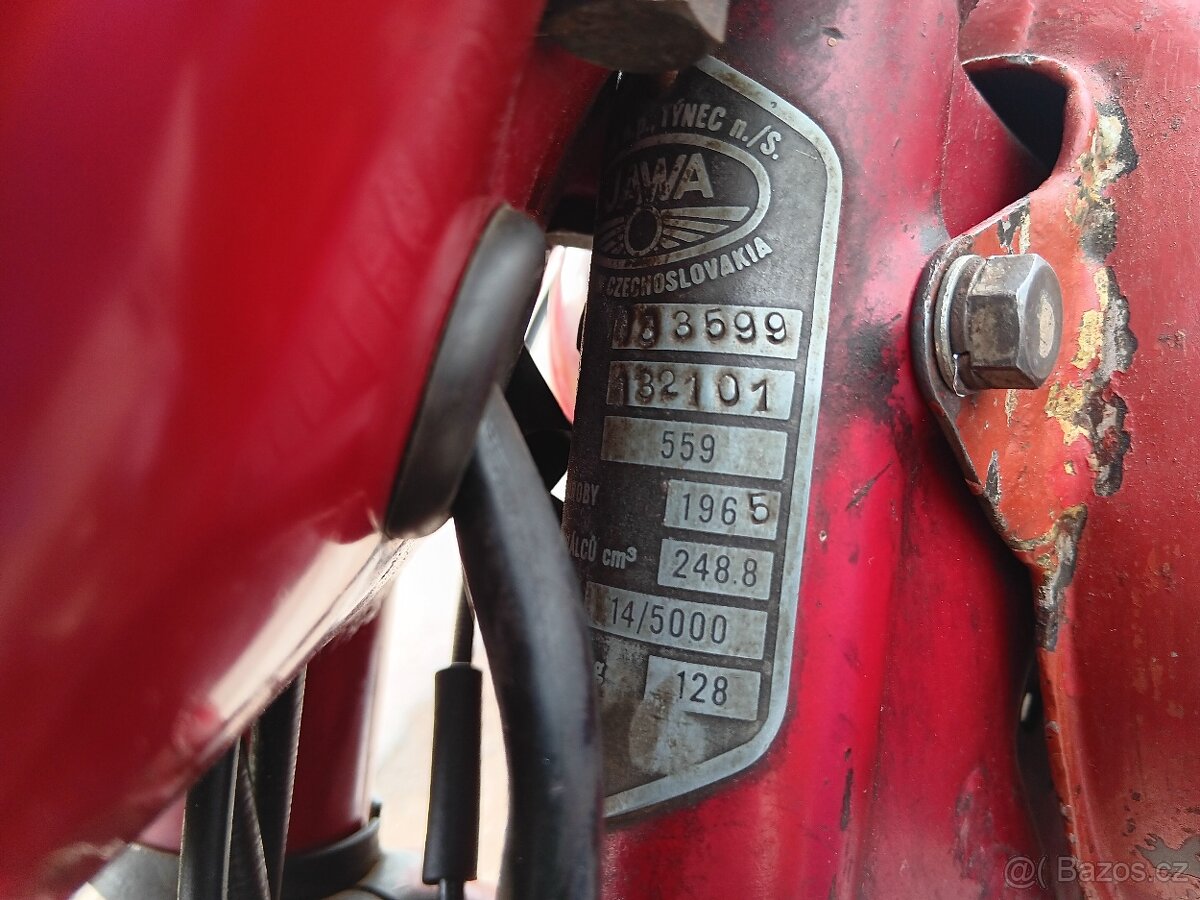 Jawa 250 panelka - 2