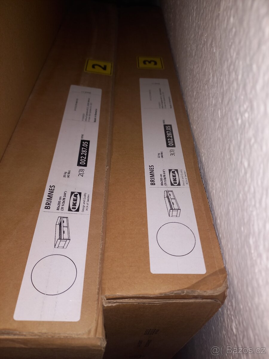 Postel ikea brimnes rozkládací - 2