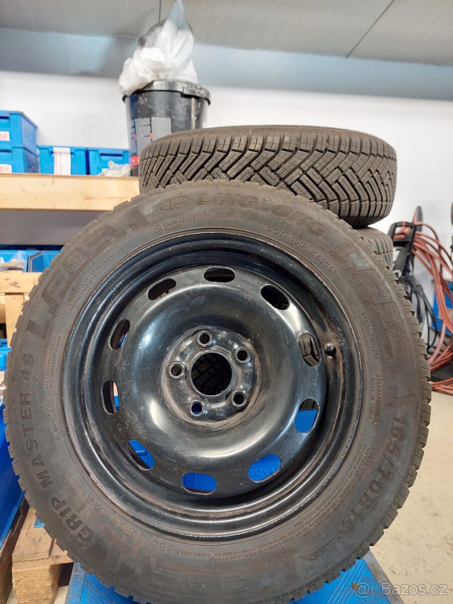 Komplet kola 165/70 R14 - 2