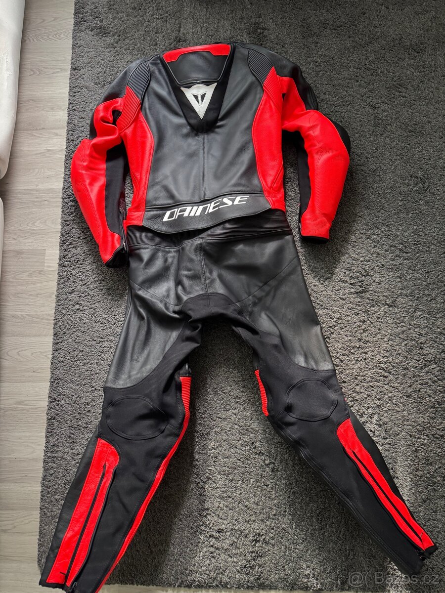 Dvoudílná moto kombinéza Dainese vel.52 - 2