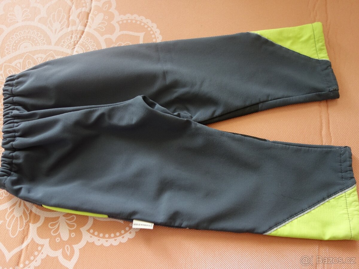 Dětské softshellové kalhoty celoroční vel.104 - 2