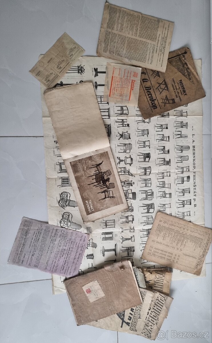 THONET MUNDUS 3705 z r. 1930 - 2