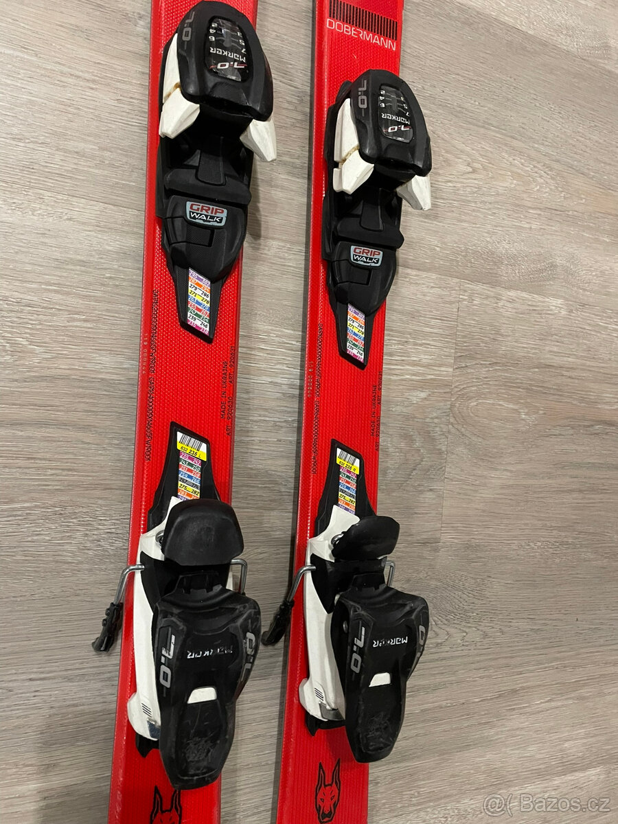 Lyže dětské Nordica Team Race 130 cm + hůlky - 2