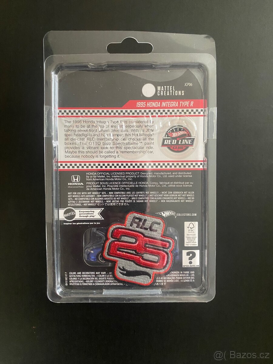 Hotwheels RLC 1995 honda integra type R - 2