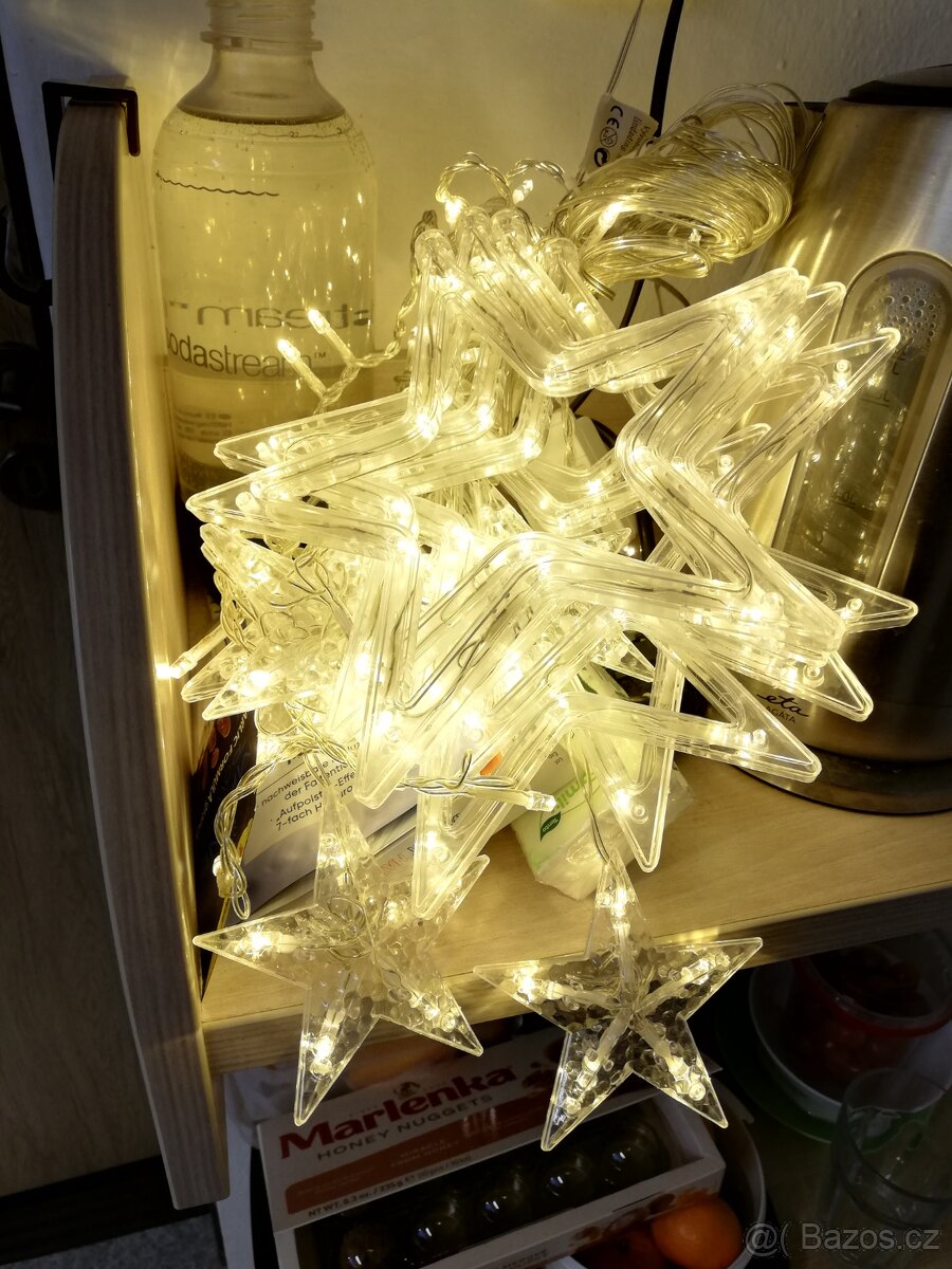 světelný závěs hvězdy - 2