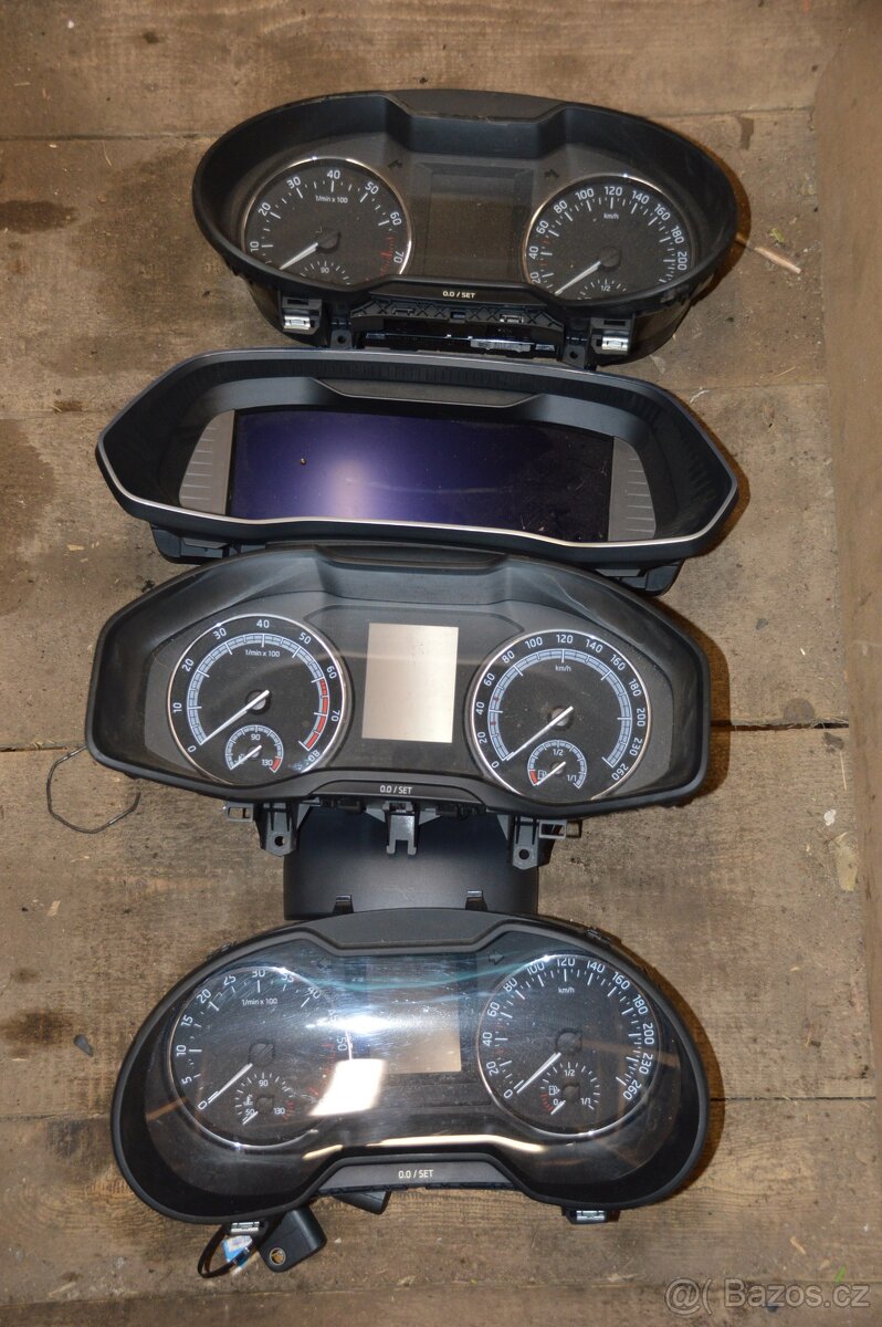 Jednotka pro xenon AFS LED zdroj budík budíky Škoda VW - 2