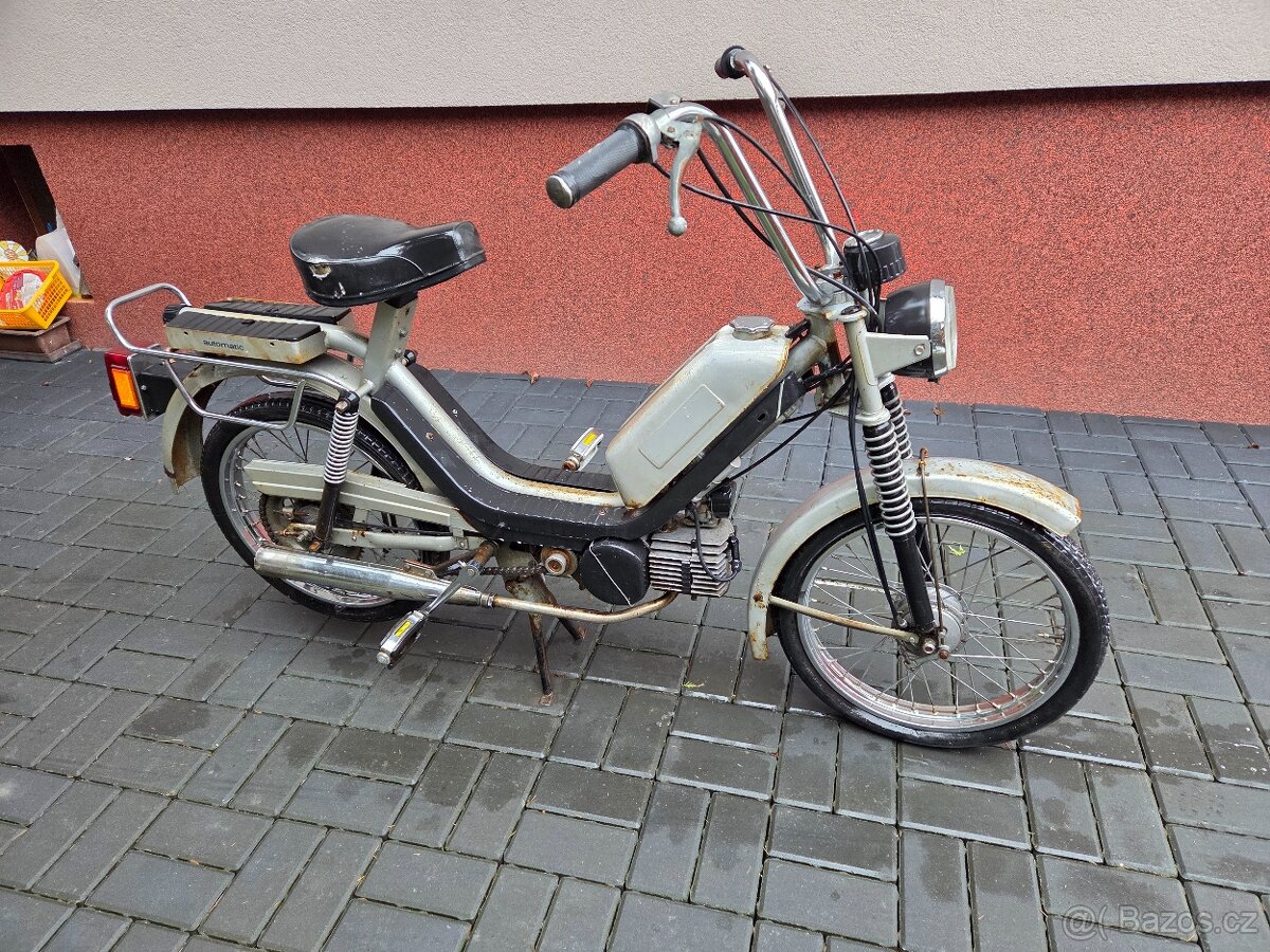 Babetta 210/215 1.rychlost s kartičkou, stříbrná /3/ - 2