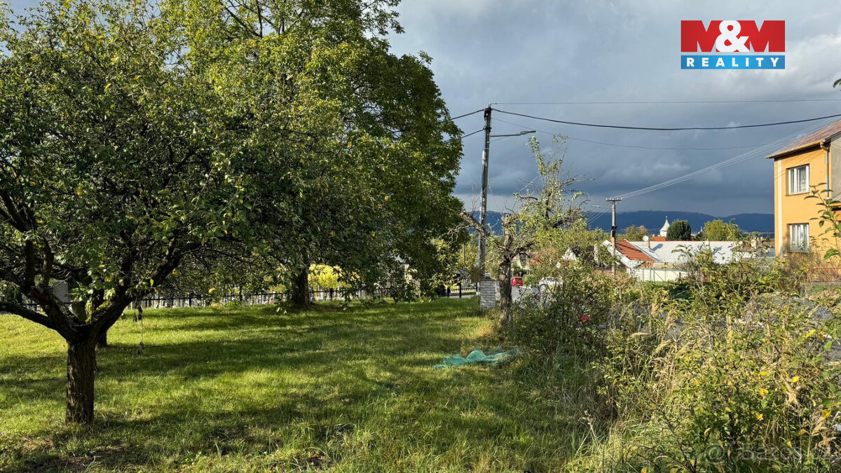 Prodej pozemku k bydlení, 1599 m², Týn nad Bečvou, - 2