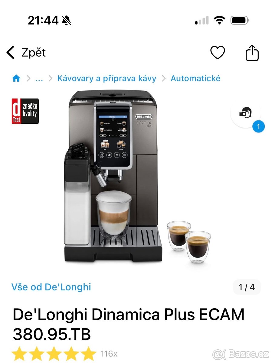 Prodam Delonghi Dinamica PLUS 380.95.TB - 2