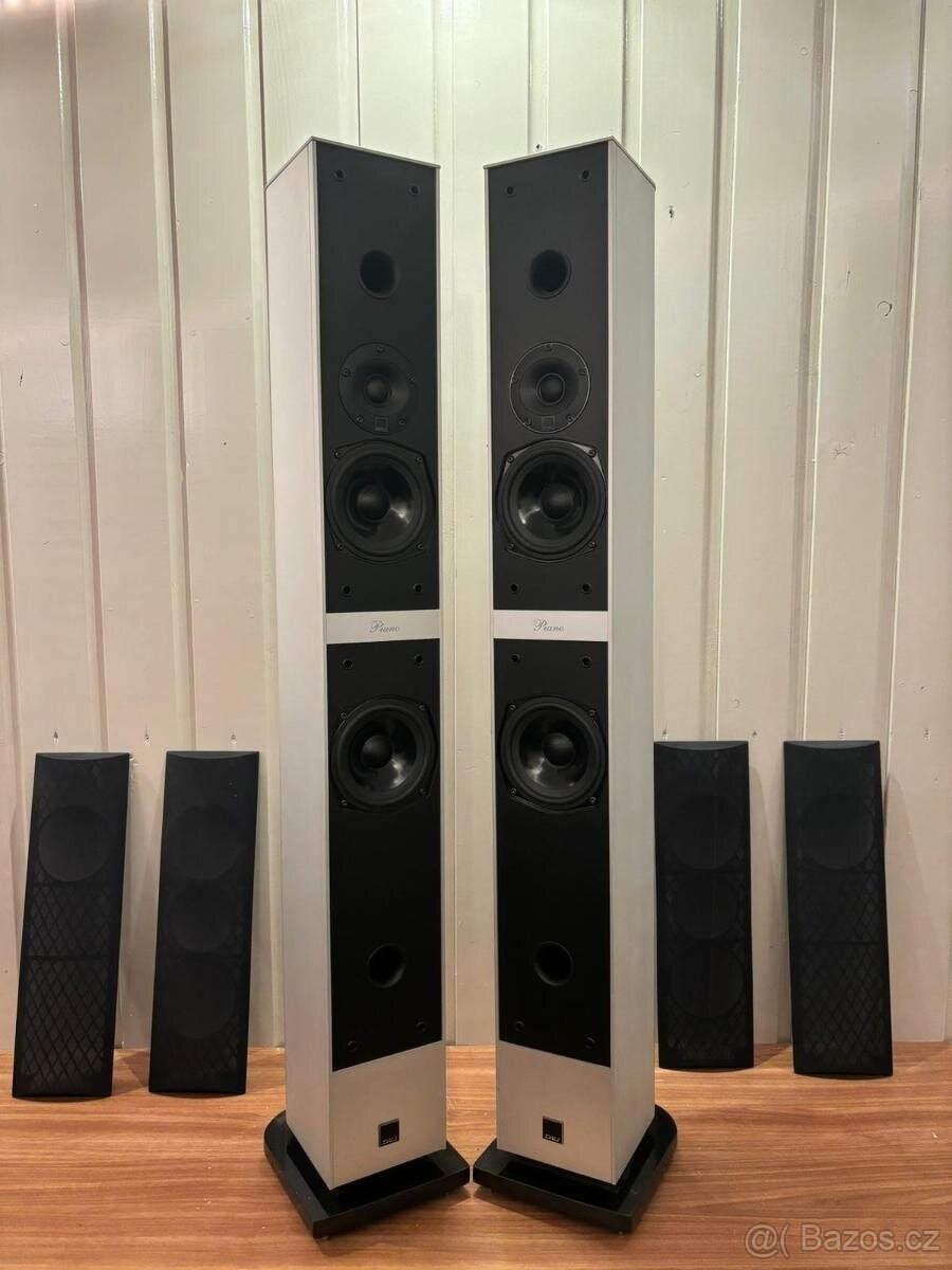 Exkluzivní DALI Piano/Noble sloupy+Forte Subwoofer, TOP stav - 2