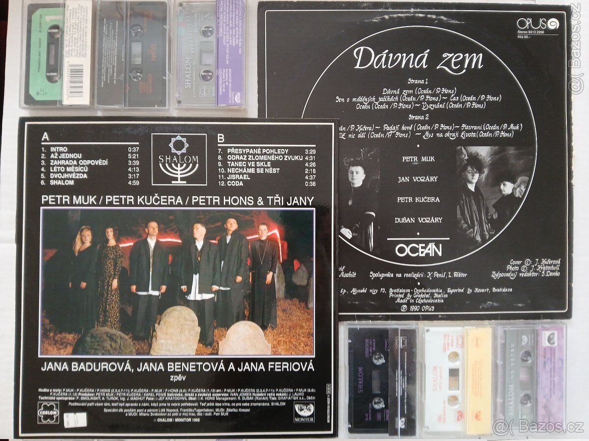 SHALOM , OCEÁN - MC + LP analog. zvuk na pásku a vinilu - 2