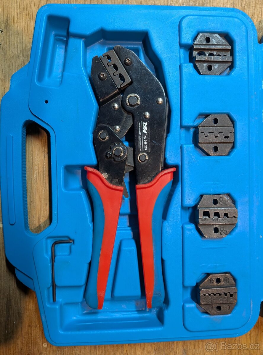 Lisovací krimpovací kleště set - 2