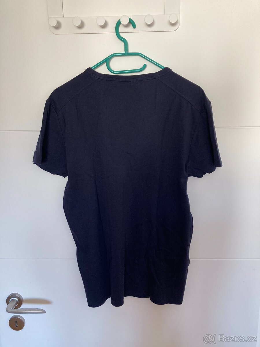 Pánské tričko C&A, vel. L, Navy Blue - 2