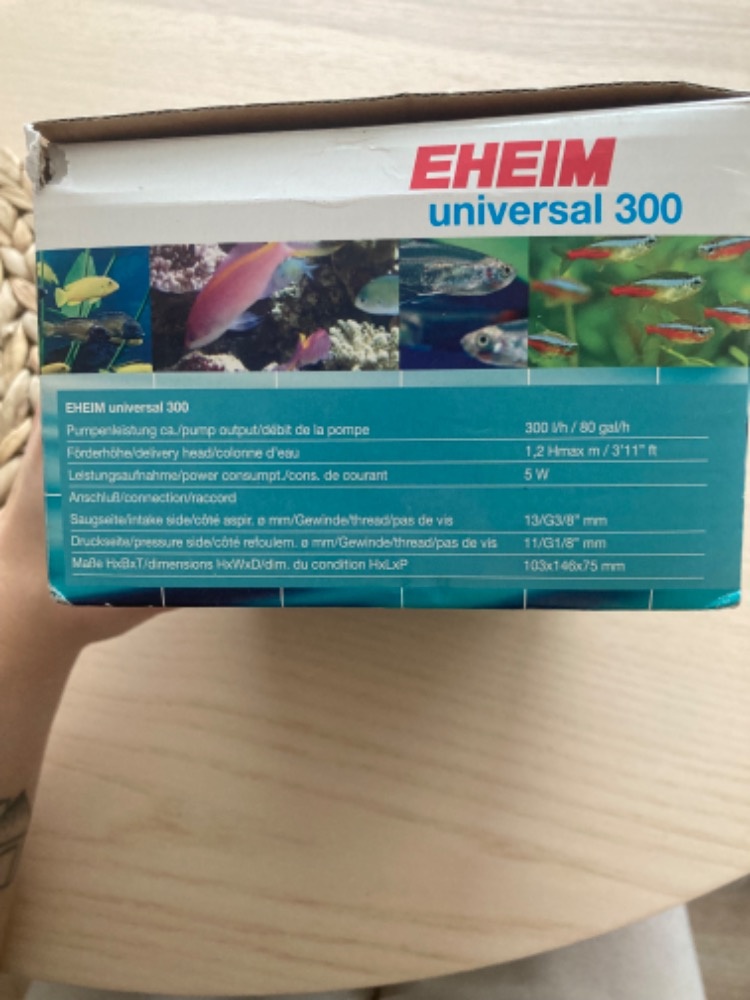 Čerpadlo EHEIM universal 1046 300l/h - 2