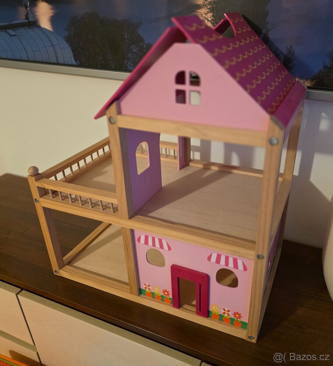 Robustní dřevěný domeček - 2