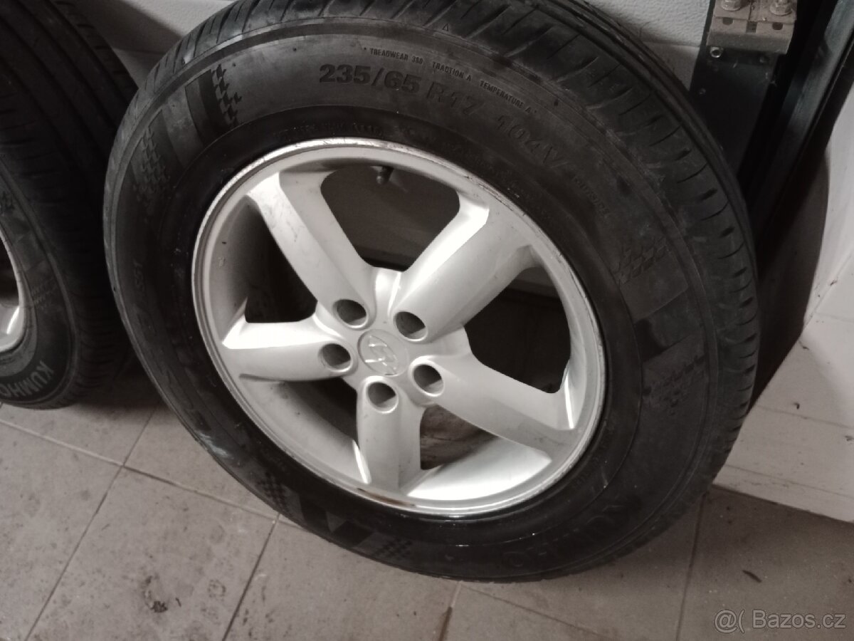 Hyundai Santa Fe - sada kol, letní pneu - 2