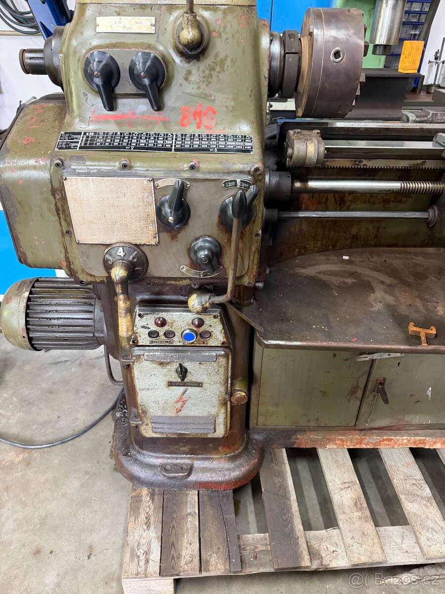 Soustruh S28 Tos Žebrák - 2