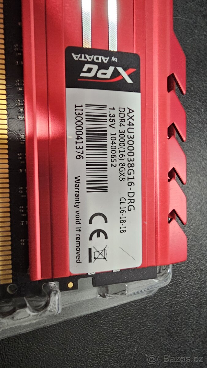 Adata xpg gammix d10 - Ram 2x8Gb - 2