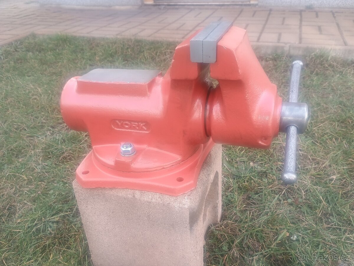 Svěrák York 125 - nové čelisti - 2