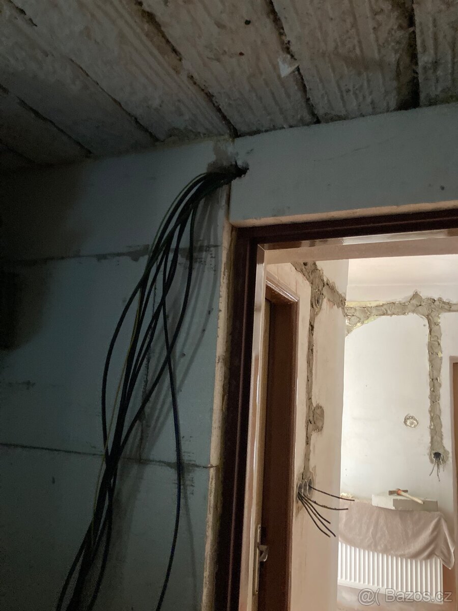 Zednické práce a elektroinstalace - 2