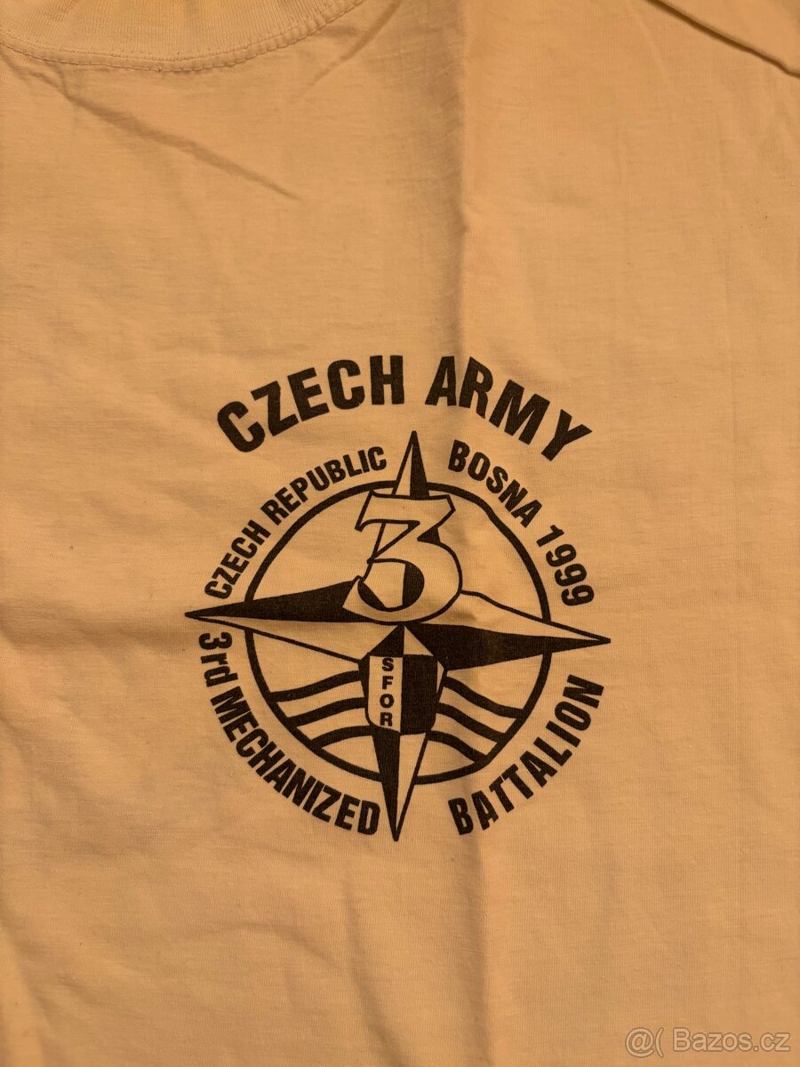 Sběratelské tričko SFOR 1999 (artefakt) - 2