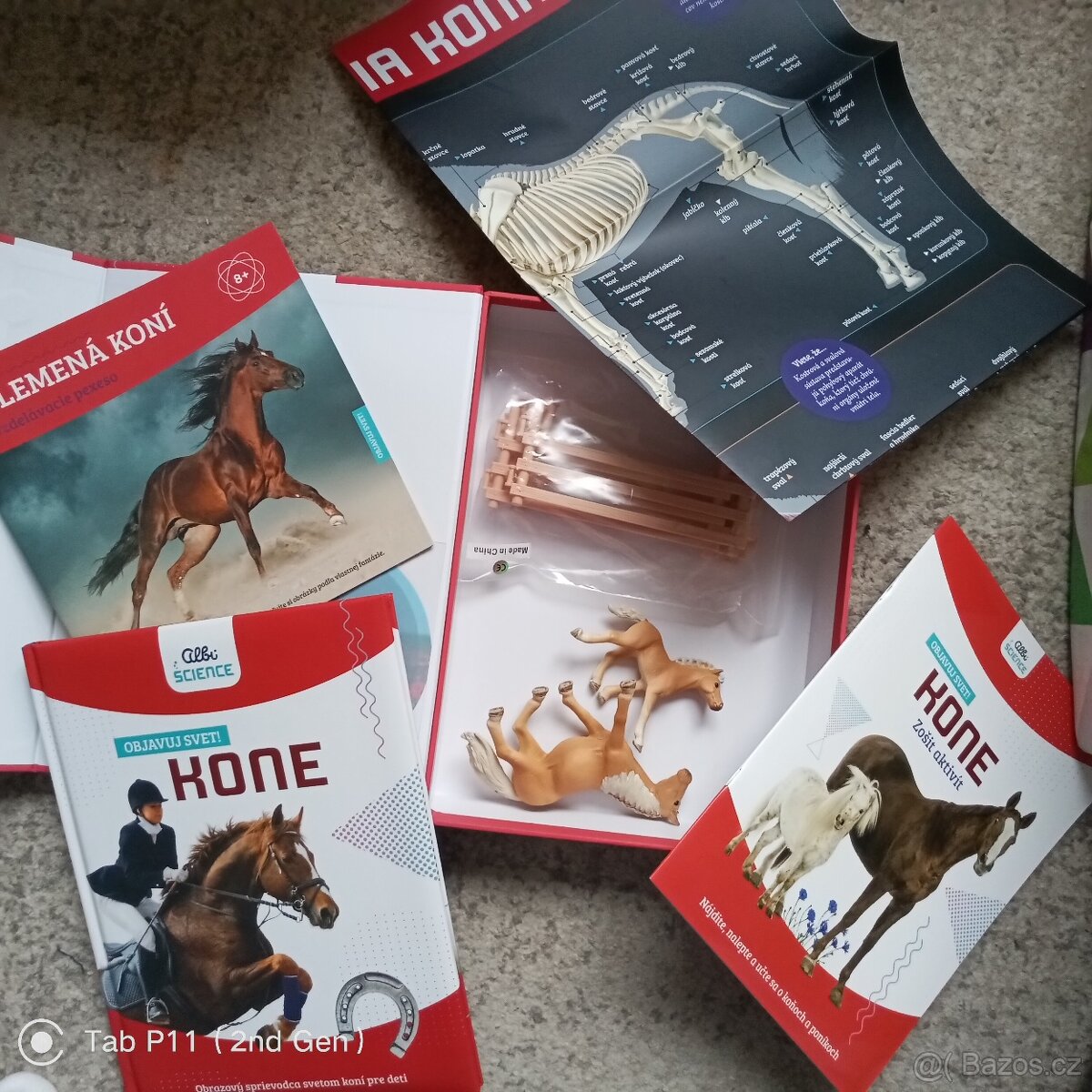 Výukový box o koních Albi science - 2