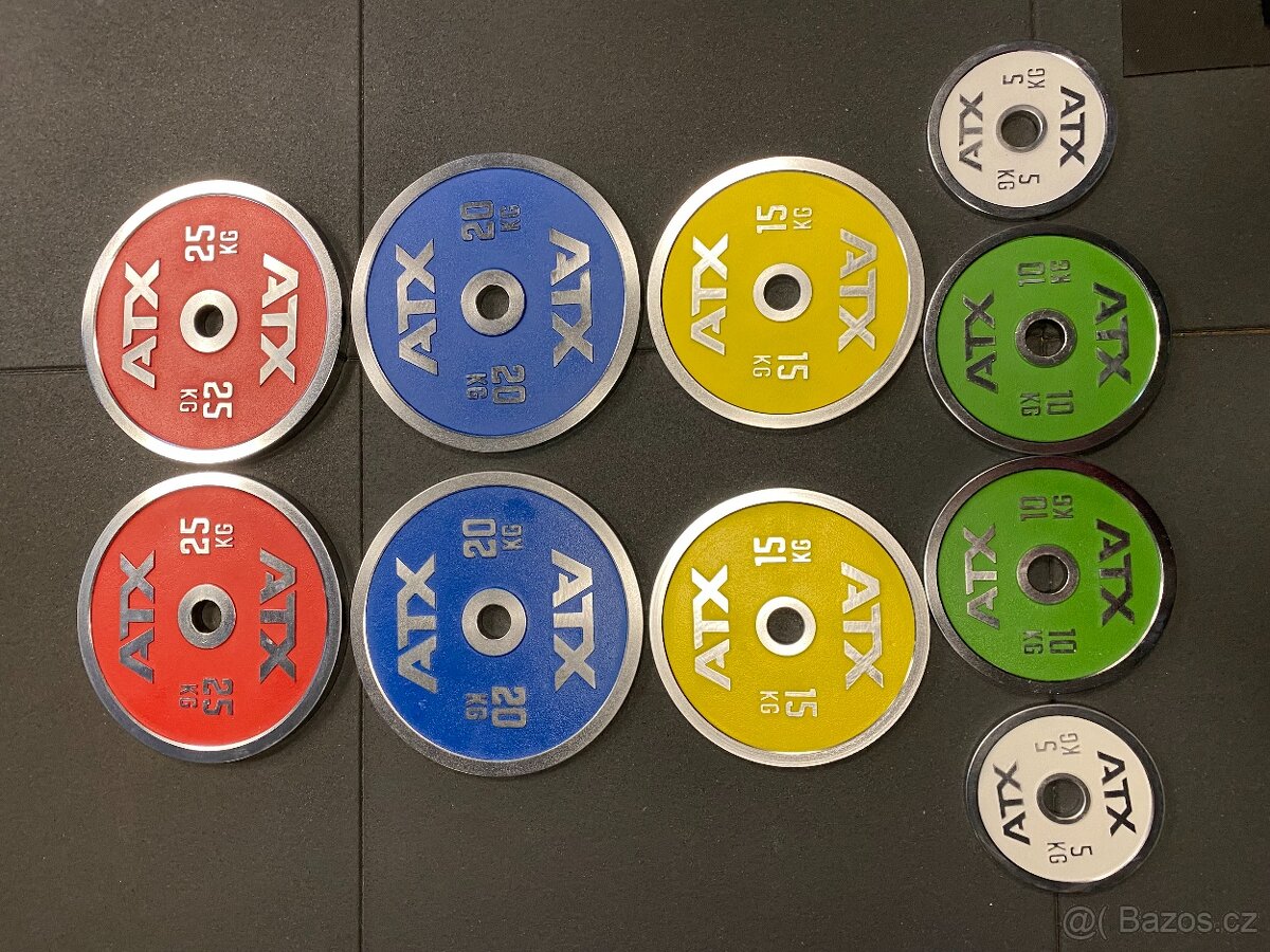 ATX LINE - powerlifing kotouče (chrom) - 2