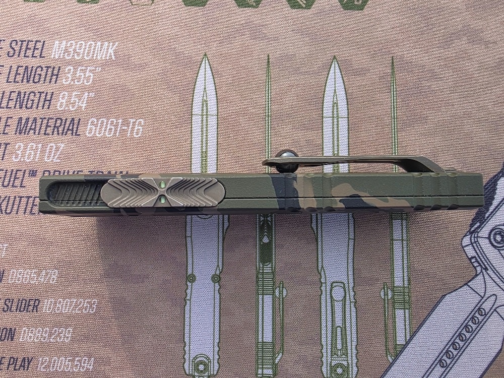 Microtech Luminary ZBP Tiger Stripe Camo - 2