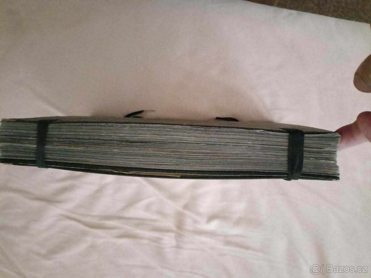 Obrázky od sirek staré album. - 2