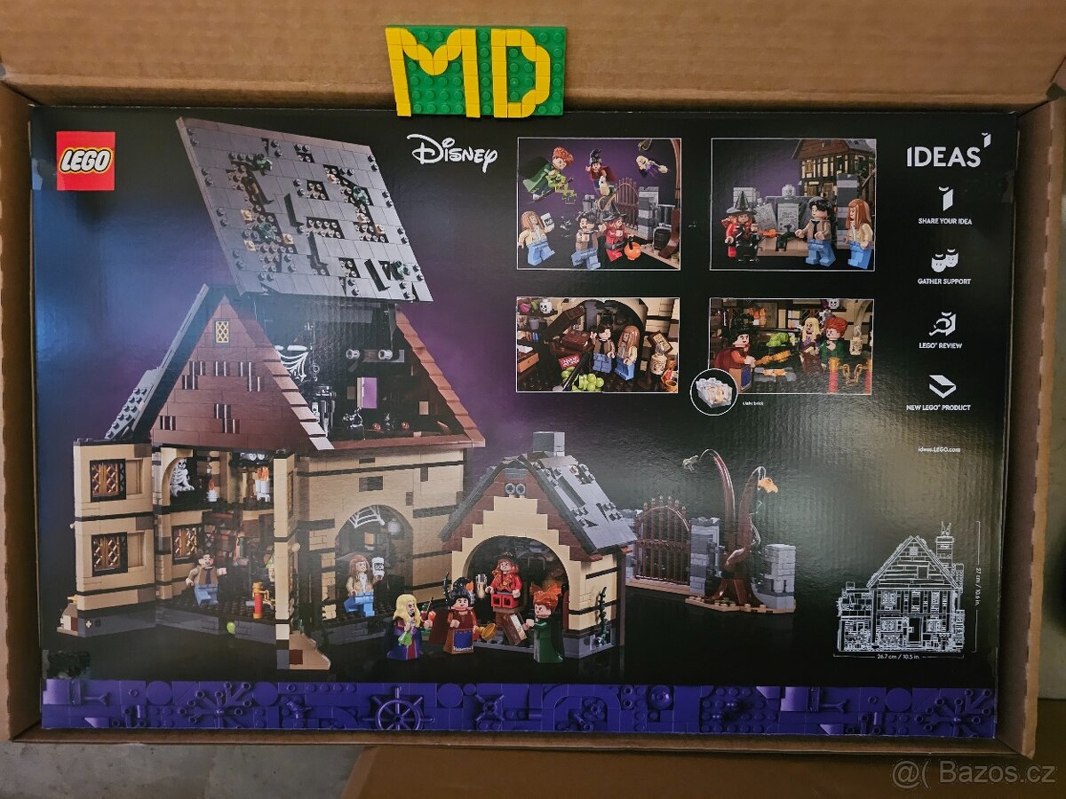 LEGO 21341 Disney Hokus pokus: Chatka sester Sandersonových - 2