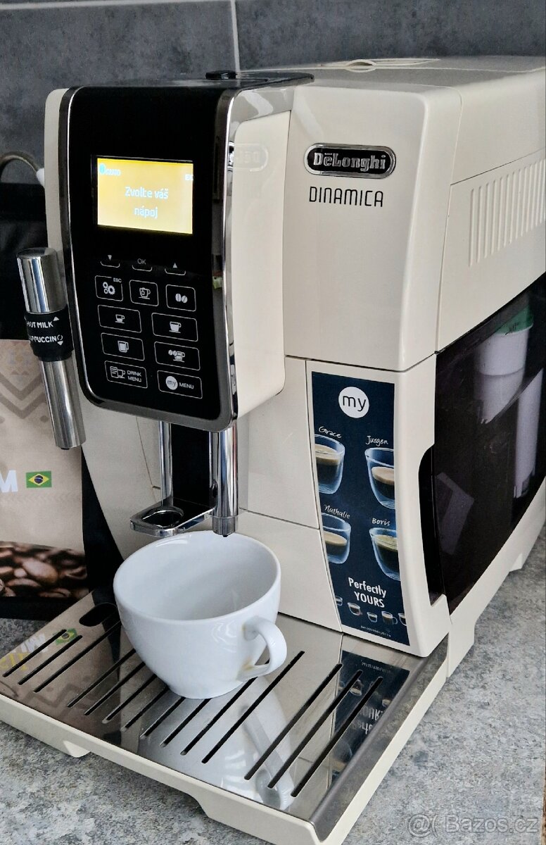 Automatický kávovar DeLonghi ECAM 350.35.W - 2