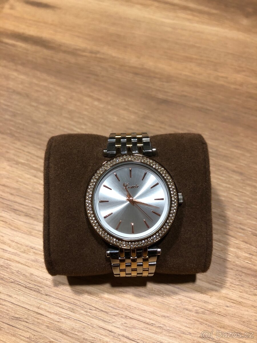 Dámské hodinky Lumir Silver/ Gold - nová baterie - 2