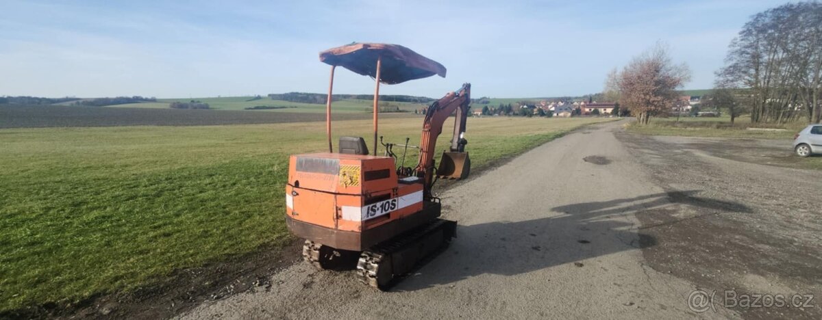 JAPONSKÝ MINIBAGR IHI IS10S 1200KG - 2