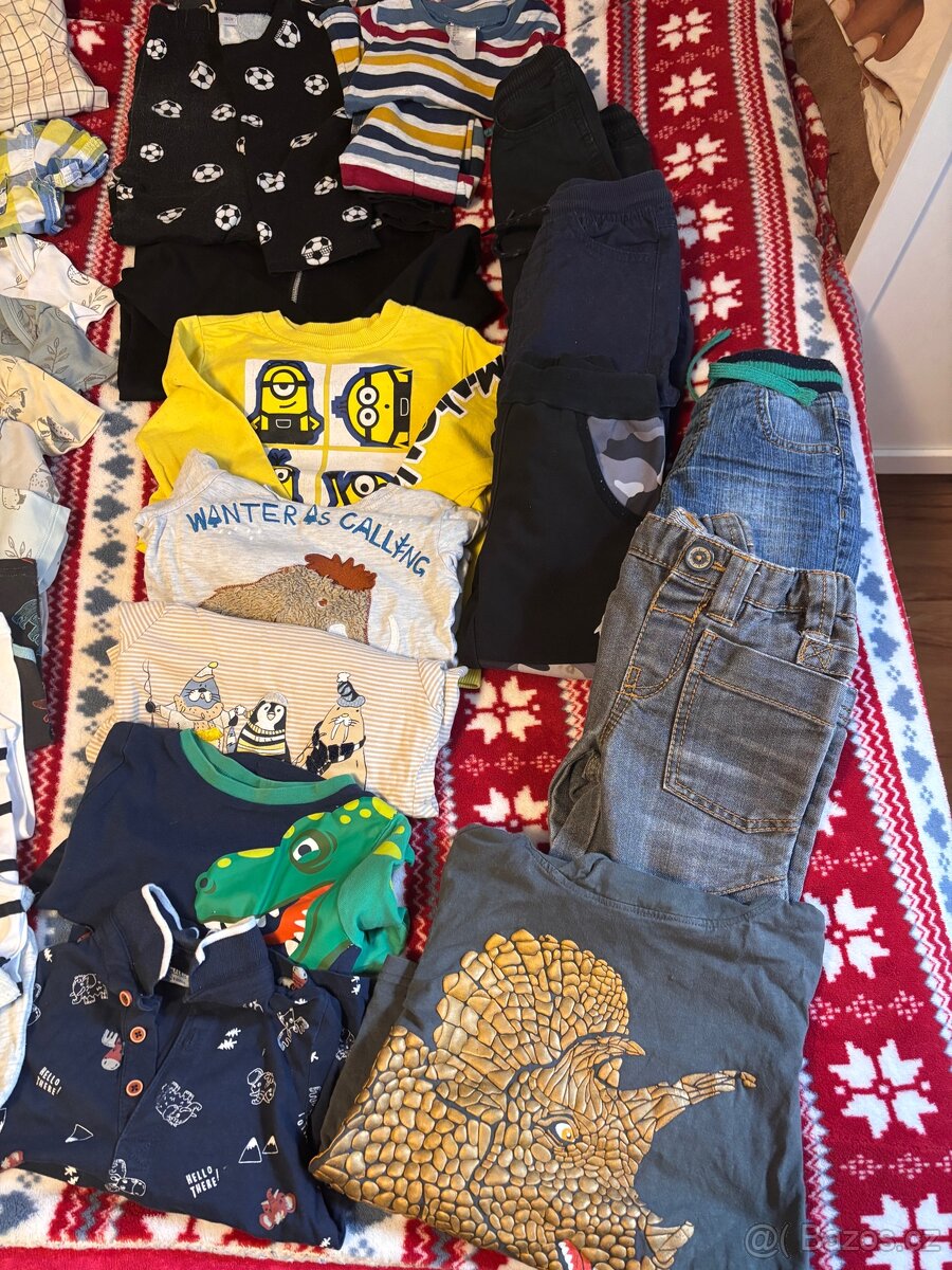 Velký set oblečení vel.92-104 - 2